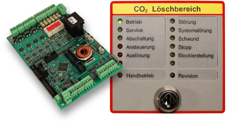 کنترل پنل اطفا حریق NSC